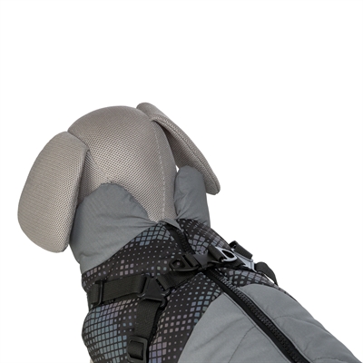 Trixie Hondenjas Pontis Met Tuig Reflect Grijs 24 cm