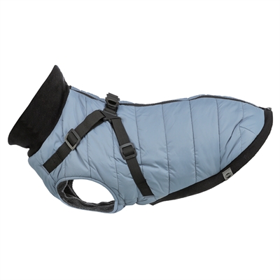 Trixie Hondenjas Pontis Met Tuig Blauwgrijs 24 cm