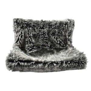 Croci Radiatorhangmat Gemeleerd Zwart 47x30x25 cm