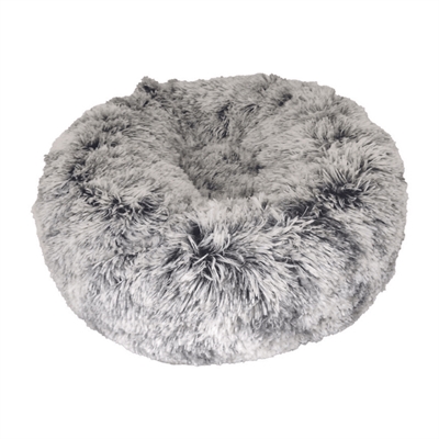 Croci Hondenmand Donut Bicolor Zwart 70x70x25 cm