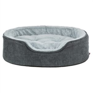 Trixie Vital Hondenmand Lino Soft Ovaal Grijs / Lichtgrijs 60x45 cm