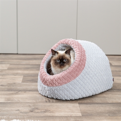 Trixie Kattenmand Iglo Kaline Mio Grijs / Oudroze 35x41x26 cm