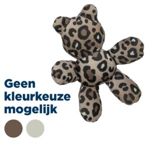 Trixie Beer Pluche Panterprint Met Kattenkruid / Catnip Assorti 12 cm