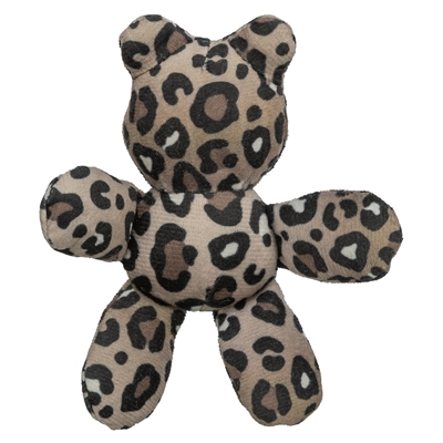 Trixie Beer Pluche Panterprint Met Kattenkruid / Catnip Assorti 12 cm