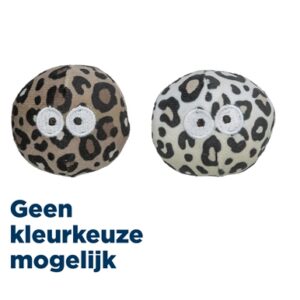 Trixie Bal Met Ogen Panterprint Met Kattenkruid / Catnip Assorti 5.5 cm 2 st