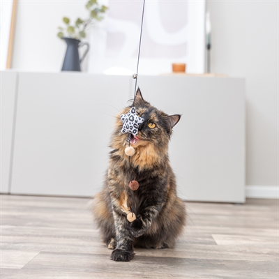 Trixie Kattenhengel Ster Pluche Met Kattenkruid / Catnip 50 cm