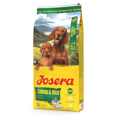 Josera All Sizes Mother/Puppy Salmon / Rice 12.5 kg