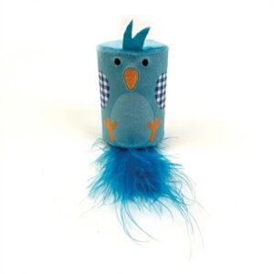 Happy Pet Tabby Patch Vogel Ratel En Roller Blauw 18x7x7 cm