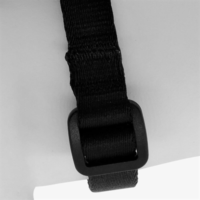 Morso Mini Hondentuig Verstelbaar Gerecycled Zwart 32-41x2.5 cm