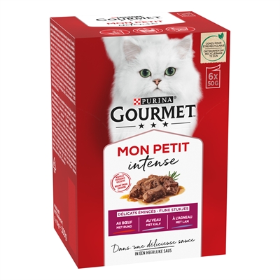 Gourmet Mon Petit Vlees 6x50 gr