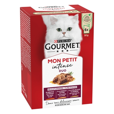 Gourmet Mon Petit Duo Vlees 6x50 gr