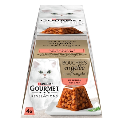 Gourmet Revelations Zalm In Gelei 4x57 gr