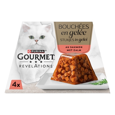 Gourmet Revelations Zalm In Gelei 4x57 gr