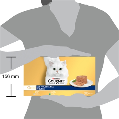 Gourmet Gold Mousse Multipack 48x85 gr