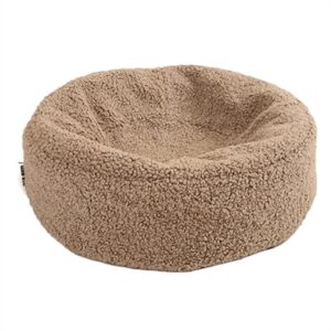 Bia Bed Premium Hoes Teddy Beige 50x50x12.5 cm