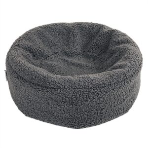 Bia Bed Premium Hoes Teddy Grijs 50x50x12.5 cm