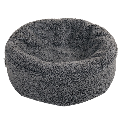 Bia Bed Premium Hoes Teddy Grijs 50x50x12.5 cm