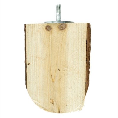 Back Zoo Nature Wood Slice Perch Ca. 10x7.5x3 cm