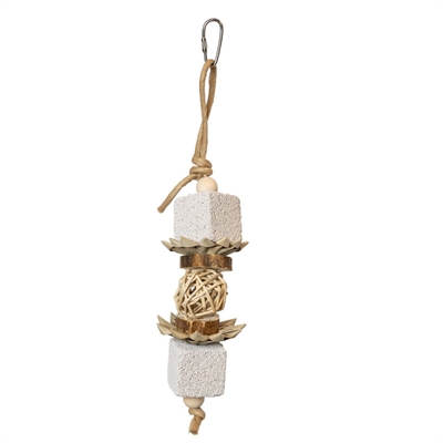 Back Zoo Nature Stone Block Rock Ca. 34x8x8 cm