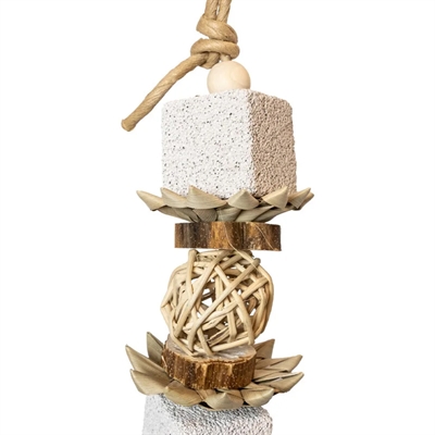 Back Zoo Nature Stone Block Rock Ca. 34x8x8 cm