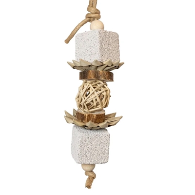 Back Zoo Nature Stone Block Rock Ca. 34x8x8 cm