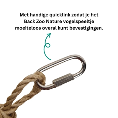 Back Zoo Nature Funny Flower Ca. 36x8x10 cm