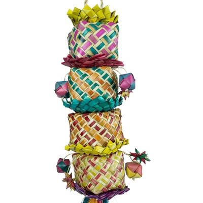 Back Zoo Nature Flower Tower Ca. 45x7x7 cm