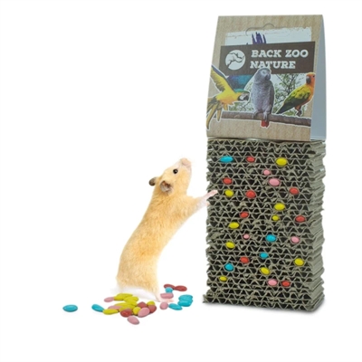 Back Zoo Nature Cardboard Treat Block 14x8x4 cm