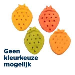 Trixie Aardbei Met Kippenborst Assorti 25 gr