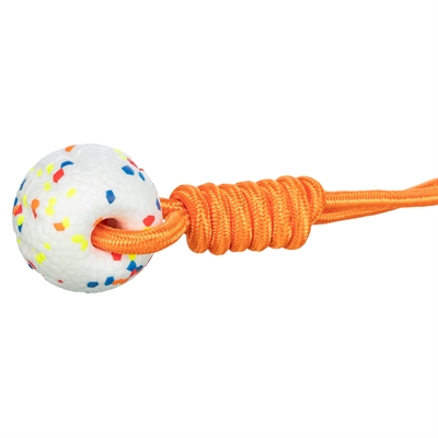 Trixie Bal Aan Touw Light & Strong Wit / Meerkleurig 7.5x7.5x40 cm 3 st