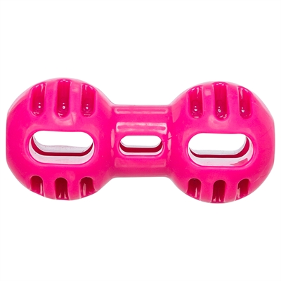 Trixie Dumbell Soft & Strong TPR Roze 11x5x5 cm
