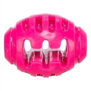Trixie Rugbybal Soft & Strong TPR Roze 8.5x6x6 cm
