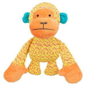 Trixie Aap Stof Geel / Oranje 27x26x10.5 cm