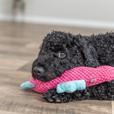 Trixie Zeepaard Stof Roze / Aqua 28x15.5x7.5 cm