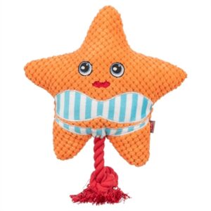 Trixie Zeester Met Flostouw Oranje 22x18x7.5 cm