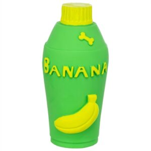 Trixie Fles Banana Latex Groen 14.5x8.5x7 cm