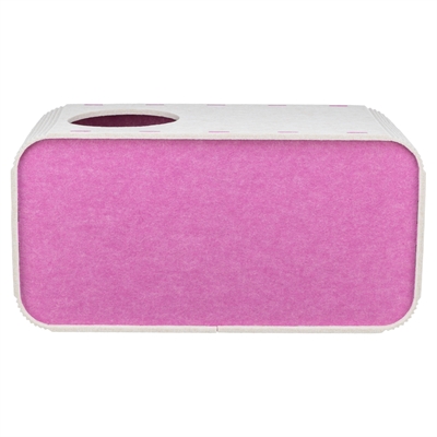 Trixie Speelbox Merle Vierkant Vilt Zand / Roze 58x27x29 cm