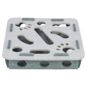 Trixie Hole'n'roll Box Vilt Grijs 30x30x7.5 cm
