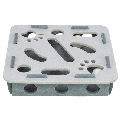 Trixie Hole'n'roll Box Vilt Grijs 30x30x7.5 cm