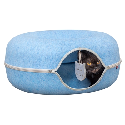 Trixie Speeldonut Vilt Blauw 60x60 cm