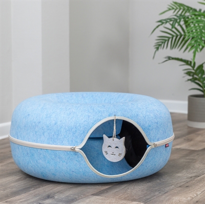Trixie Speeldonut Vilt Blauw 60x60 cm