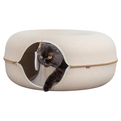 Trixie Speeldonut Vilt Beige 60x60 cm