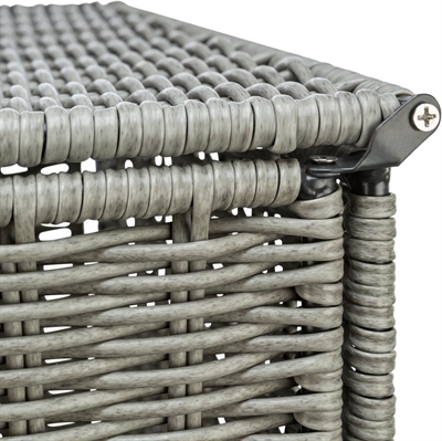 Trixie Kattenmand Amalia Hoekig Polyrattan Grijs 37x35x57 cm