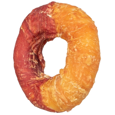 Trixie Denta Fun Ring Met Kip / Eend 9 cm 70 gr 50 st
