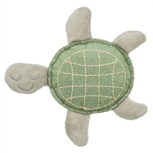 Trixie Schildpad Vilt Met Catnip 12 cm 4 st