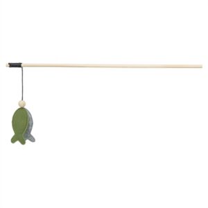 Trixie Kattenhengel Met Vis Met Catnip Vilt / Hout 48 cm 4 st