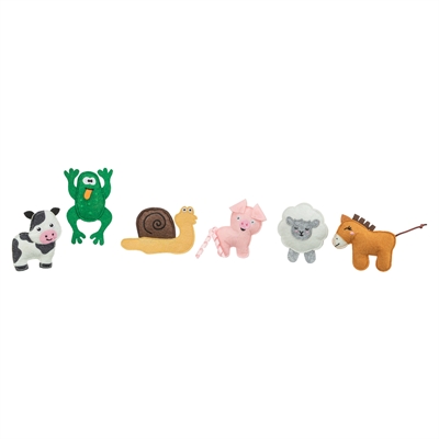 Trixie Boerderijdieren Vilt Met Catnip 8-11 cm 48 st
