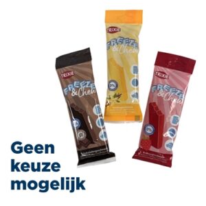 Trixie Freeze & Chew Reep Assorti 65 gr