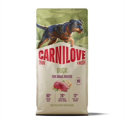 Carnilove True Fresh Adult Small Breed Duck 4 kg