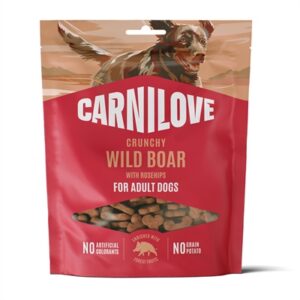 Carnilove Crunchy Snack Wild Boar / Rosehips 200 gr